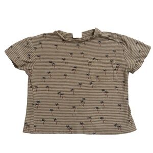 Zara kids palm tree shirt size 18-24 months